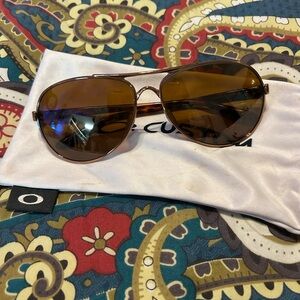 Oakley Bronze Aviator Sunglasses